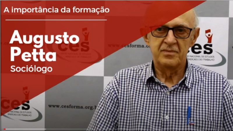 A importância da formação sindical com Augusto Petta