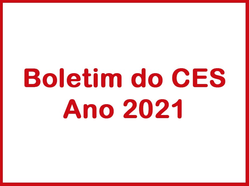 Boletim do CES - 2021